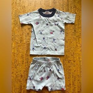 Hanna Andersson baseball player pajamas